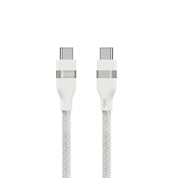 Anker Carplay Cabo para Carro, para iPhone 17/16/15 Pro Max Plus, Cabo de Carregador USB-A para USB-C Trançado Sustentável para Samsung Note20 e mais (0.9m, Preto).