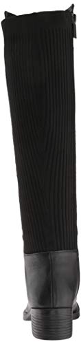 Kenneth Cole Women's Women's Levon Knee High Boot, Black Leather, 7 #TOP2