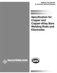 SPECIFICATION FOR COPPER AND COPPER-ALLOY BARE WELDING RODS AND ELECTRODES