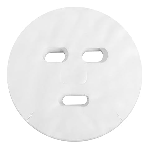 FRCOLOR 100 Pcs Enlarged Cotton Facial Mask Sheets DIY Cosmetic Face Skin Care Mask Cover