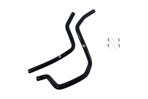 Kit tuyaux radiateur noir AVDB pour YAMAHA YFM660F GRIZZLY 2002-2008