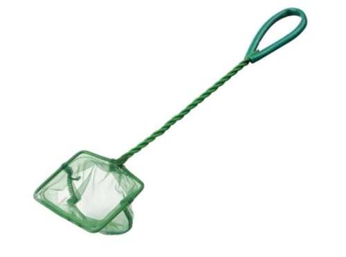 WARESHARK - WARESHARK Aquarium Fish Net Quick Catch Mesh Landing Net 30cm Long Plastic Handle for Tank Net