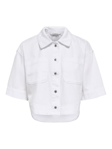 Onlcleo Life Ss Crop DNM Shirt PIM Noos – Ansicht 1