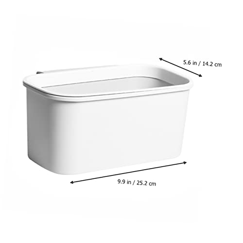 Canecas de basura colgantes Sosoport blancas para cocina miniatura 5