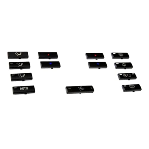 Bouton climatisation E39 de rechange pour panneau de commande A/C BMW série 5 et X5 E53 - 6