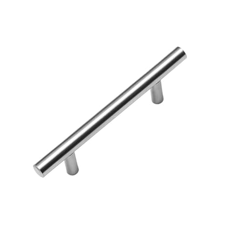 Poignée cuisine brossée en acier inoxydable 160mm bouton de porte meuble or
