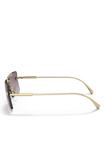 Versace VE 2245 10028H Gold Metal Rectangle Sunglasses Purple Gradient Lens - image 4