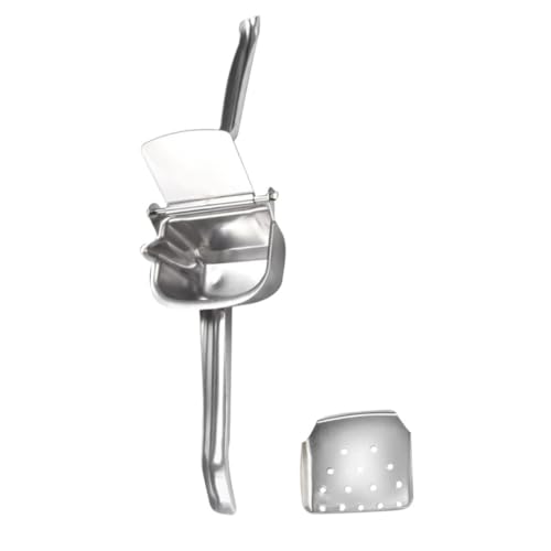 Lurrose Exprimidor de Frutas Manual de Acero Inoxidable 304 Exprimidor de Zumos para y Naranjas Portátil y Ergonómico Adecuado para Uso Casa y Cafeterías