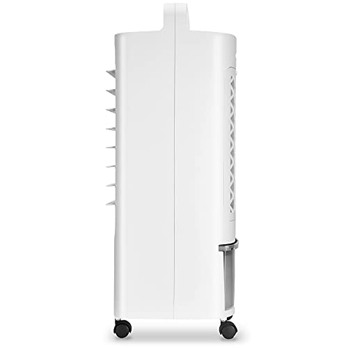 TROTEC Aircooler PAE 12 Refroidisseur d'air 3 en 1 climatiseur mobile ventilateur humidificateur 3 vitesses de ventilation réservoir de 3 l refroidissement par évaporation filtre à air – Image 6