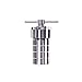 Hydrothermal Synthesis Autoclave Reactor w/PTFE Lined 5ml