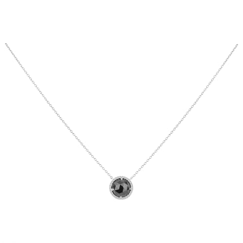Ceranity - Collier avec Pendentif - Argent 925 - Oxyde de Zirconium - 45 cm - 1-72/0032-N