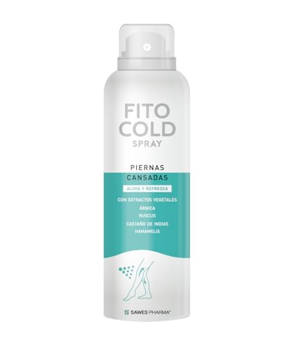 Fito Cold Spray Piernas Cansadas Efecto Frío con Árnica Ruscus Castaño de Indias y Hamamelis Alivio y Frescor Inmediato 200 ml