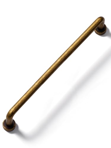 SORWDUERM 2 Pack Antique Bronze Cabinet Pull 160mm Hole Center Vintage Kitchen Cupboard Copper Handles Furniture Hardware for Wardrobe Drawer Dresser