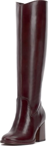 Bottes montantes Leila Vince Camuto en acajou riche pour femme pointure 35.5