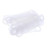  P Prettyia 20er Pack Transparent Anti-Rutsch Streifen für Kleiderbügel Strips Kleiderbügel-Stopper - L