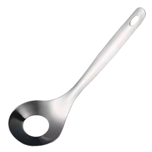 Cuchara de carne | Cuchara de acero inoxidable para hacer bolas de pescado | Diseño Multiusos, Pelador de carne de acero inoxidable antiadherente para cocina comestible