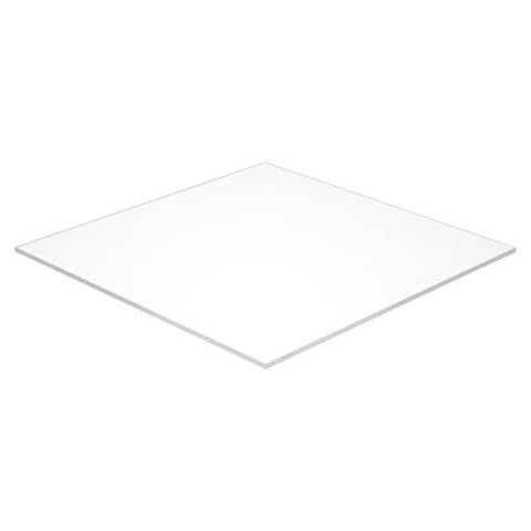 Falken Design WT2447-1-2/1236 Acrylic White Sheet, Translucent 55%, 12" Width, 36" Length, 1/2" Thick Cover