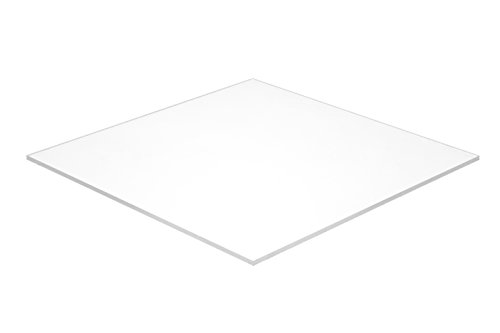 Falken Design Corporation Falken Design WT2447-1-8/1224 Acrylic White Sheet, Translucent 55%, 12