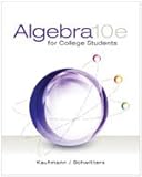 Algebra for College Students + Enhanced Webassign, Single-term Access + Loe for Developmental Math