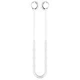 Matériau durable : les sangles anti-perte utilisent un matériau en silicone souple, ont une haute résistance à la traction, répondent à vos besoins en toute occasion. Il dispose également d'une fonction antidérapante, qui lui permet de rester longtemps sur vos oreilles.