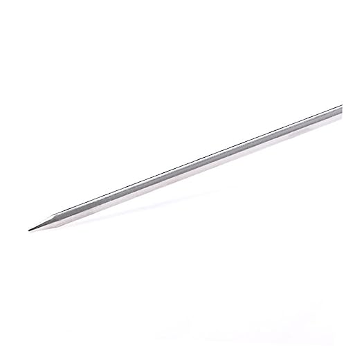 CLISPEED 食品用温度計 ステンレスプローブ 23cm 高精度調理用温度計 キッチン 用具 バーベキュー 肉 鶏肉 温度測定 クリップ固定可能 揚げ物調理対応