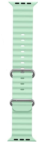 Image of IBS Ultra Seris 8 Smart Watch Men Two Watch NFC Door Unlock Smartwatch Bluetooth Call Wireless Charge Fitness Bracelet (Rubber Strap Ultra-Pistachio (RSUP))