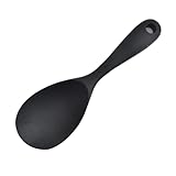 Antiaderente e inodore: la struttura in silicone di alta qualità assicura che questo cucchiaio sia antiaderente, che il cibo si attacchi alla sua superficie. È anche inodore, quindi non assorbe aromi o sapori durante la cottura, permettendoti di goderti il vero gusto dei tuoi piatti.