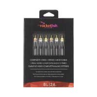 Rocketfish 8' composite video/stereo audio cable rf-g1202
