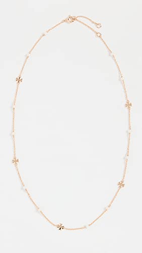 Tory Burch Women's Kira Pearl Delicate Necklace2