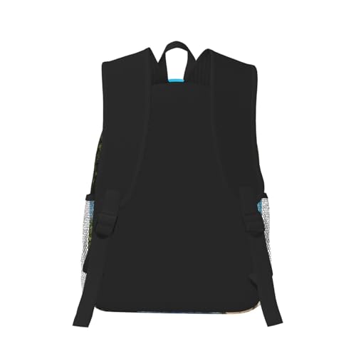 Mochila plegable ultraligera para viaje 20L negra miniatura 2