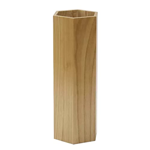 Porte-parapluie de style japonais en bois pour organiser une entrée zen et propre