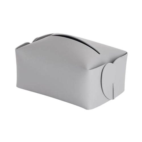 Caja de pañuelos Cuero Lujo for Sala Estar, servilletero, contenedor Papel, Caja Almacenamiento for Hotel, decoración Mesa for el hogar para CóModa, BañO, Coches, Oficina