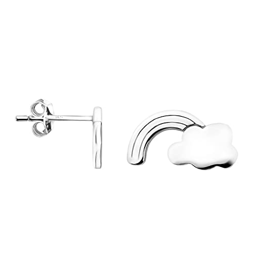 Clou d'oreille nuage argent 925 pour un cadeau d'anniversaire mémorable