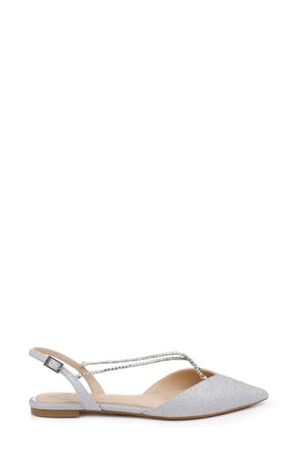 Jewel Badgley Mischka Alanna Ballet Flats4