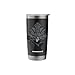 Overwatch 2 Powerful Strong Reinhardt Silhouette Chest Logo Stainless Steel Insulated Tumbler