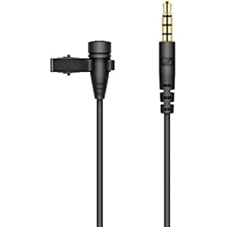 Microfono Sennheiser Para Camara Sennheiser XS Lav, Micrófono Lavalier Omnidireccional con Pinza con Conector TRRS de 3,5 mm para Móvil y PC, 509260