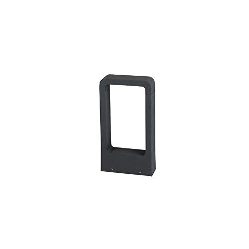 Poteau LED 10W IP65 carré en aluminium étanche pour jardin et villa