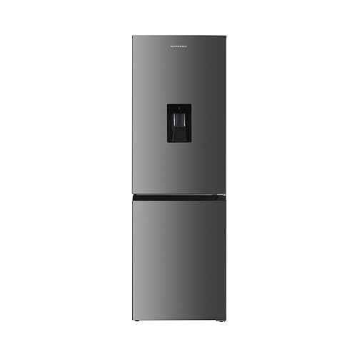 Schneider SCCB325HNFWD-XE - Réfrigérateur combiné 325L Inox
