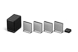 Sony BRAVIA Theater Quad Home Theater Surround Sound System and SA-SW5 Wireless Subwoofer