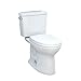Toto MS776124CEFG01 Drake UH with Seat 1.28 GPF Cefiontect Washlet Plus Left Hand Lever Toilet 2 Piece