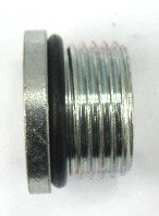 AF 6409-16 - 1 Male O-Ring Boss Plug (1-5/16''-12 Threads) (2 Pack)