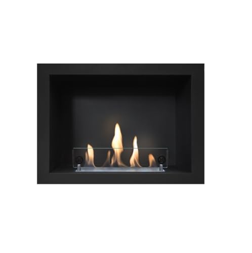 Rubyfires - Chimenea de bioetanol para encajar (incluye caja negr...