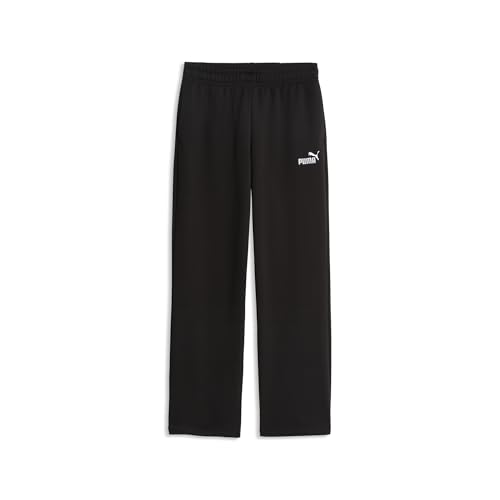 Puma Ess No 1 Logo Relaxed Straight TR Pantaloni Lavorati A Maglia B Puma Nero