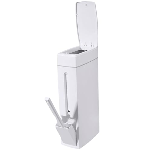 Ensemble poubelle et brosse de toilette pour petit coin WC propre