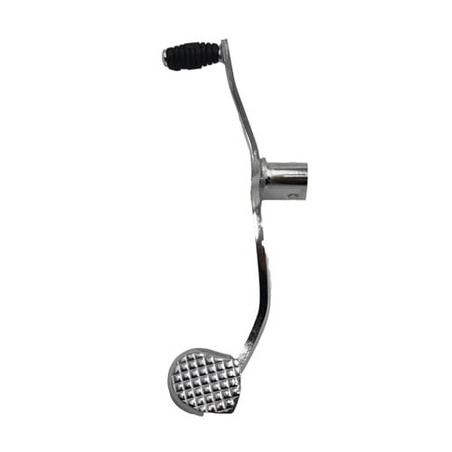 Levier de vitesse moto 12mm argent pour restaurer votre moto de collection