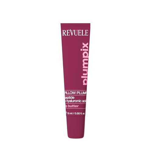 REVUELE PILLOW PLUMP Burro Labbra 15 ml – Balsamo per Labbra Nutriente con Burro di Karitè e Olio di Cocco, Idratante Intensivo, Ammorbidisce Visivamente le Labbra e Dona Lucentezza Naturale