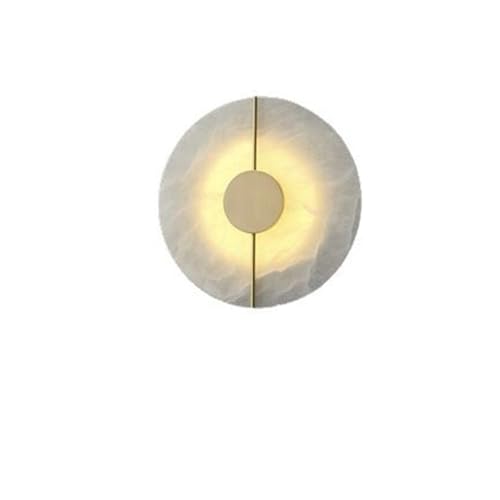 Applique murale ronde en marbre fini la lumière agressive LED douce