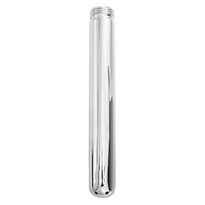 HEALLILY Anaal Douche Aluminium Anus Schoner Vaginale Flusher Anale Wassen Apparaat Metalen Vagina Anus Schoonmaken Tool Voor Vrouwen Mannen Zilver