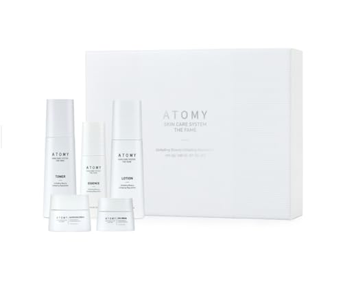 A.t.o.m.y The Fame Skin Care System 5-Step Set (Toner 150 mL, Eye Cream 40 mL, Essence 50 mL, Lotion 135 mL, Nutrition Cream 50 mL) — Premium K-Beauty Routine