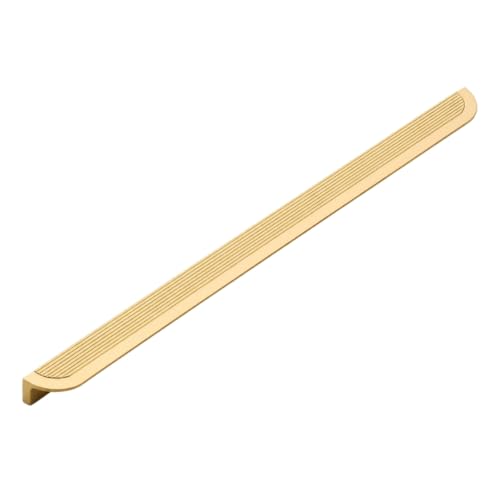 Image of VEZEL Aluminium Wardrobe Handle - Modern Cabinet Pull for Wardrobe, Cabinets, Drawer & Cupboard Furniture, (PVD Gold) - 900mm - Pack of 1-| 3 Years Warranty |